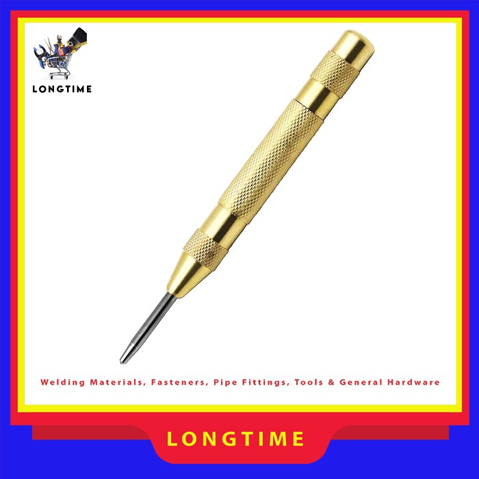 Automatic Center Punch Penanda Titik Bor Center Punch Steel Crome