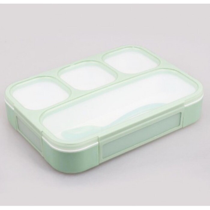 Lunch Box Sekat 4 Grid Anti Bocor Yooyee / kotak makan sekat 4 yoyee