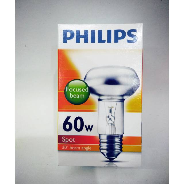 Lampu Sorot Pijar Ref Spot 60w 40w 25w Philips E27