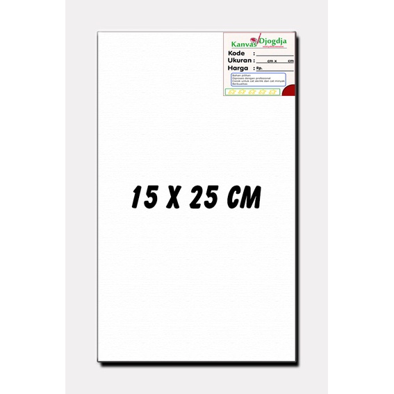 

Kanvas span premium ukuran 15 cm x 25 cm