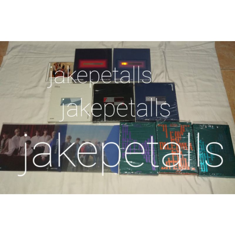 Album Only Enhypen (Dusk, Dawn, Down, Hype, Up, Scylla, Odysseus, Charybdis) bdo bdc dilemma border 