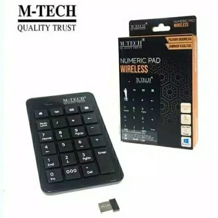 wireless keyboard angka numeric keypad