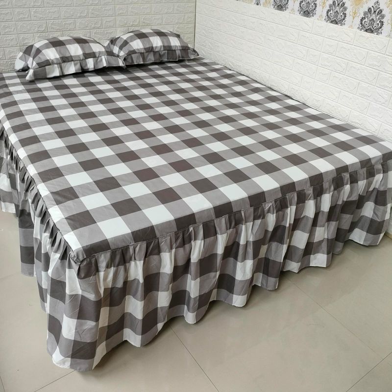 Sprei rumbai Emily Aesthetic Ukuran 120, 160, 180, 200 (Kemasan Tas)