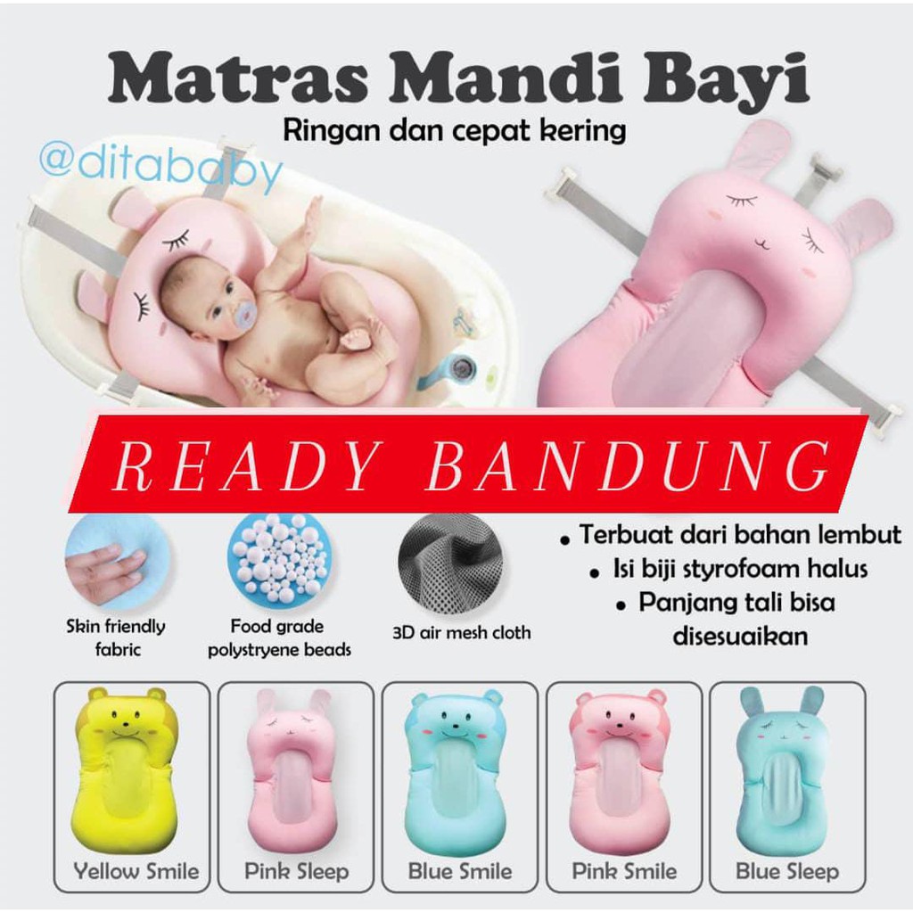 ALAS MANDI BAYI KASUR FLOATING BATH MAT FOR BABY KURSI JEMUR BAYI BABY BATHER BALON BAYI BAK MANDI BABY FLOATH MATTRESS Alas Mandi Anak Bayi Newborn Baru Lahir Kasur Matras Lipat Baby Bath Mattress Anti Slip Alas Mandi Bayi Lipat Anti Slip Kasur Mandi