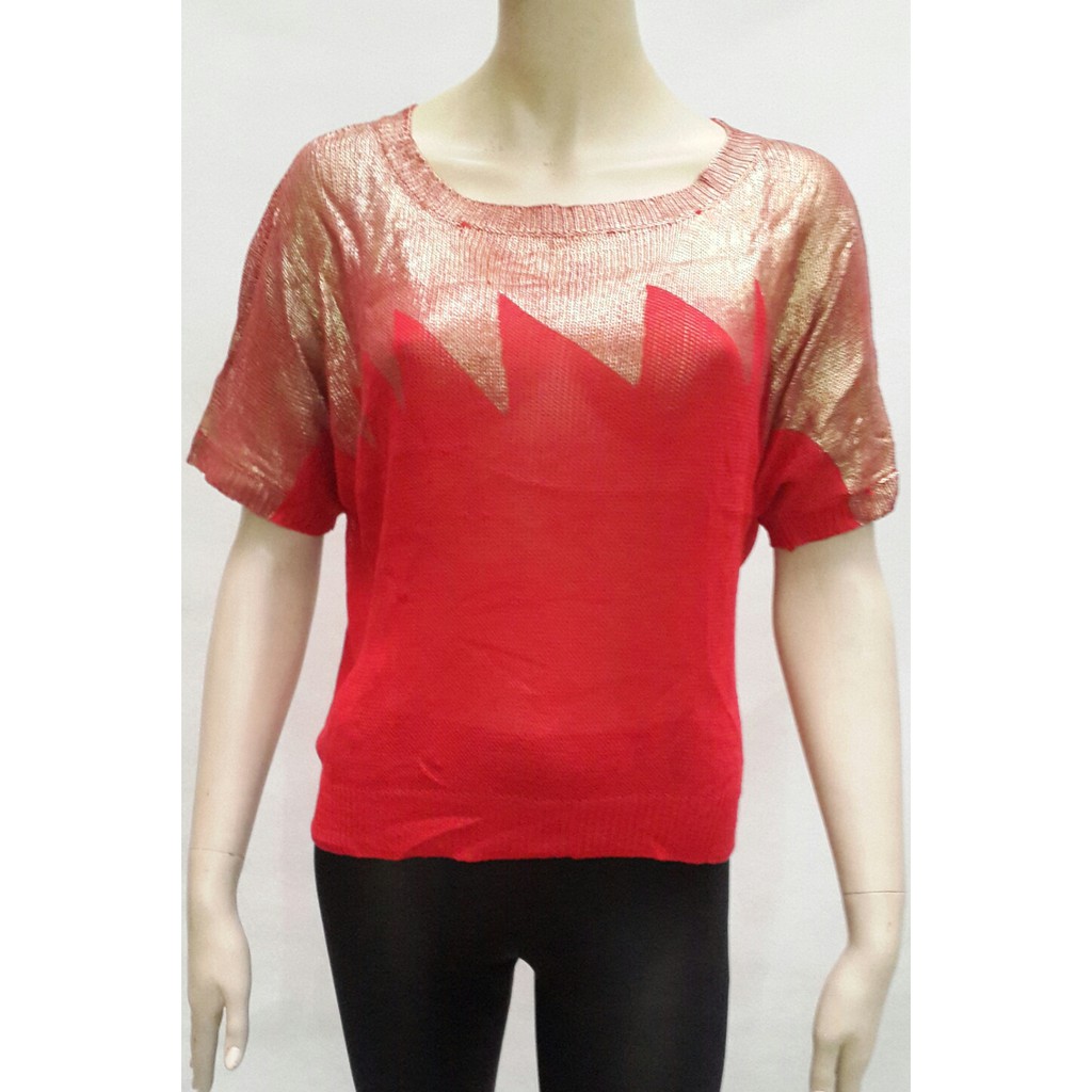 PRODUCT 96609 8a Blus Rajut Import / Blus Premium / Atasan Lengan Pendek