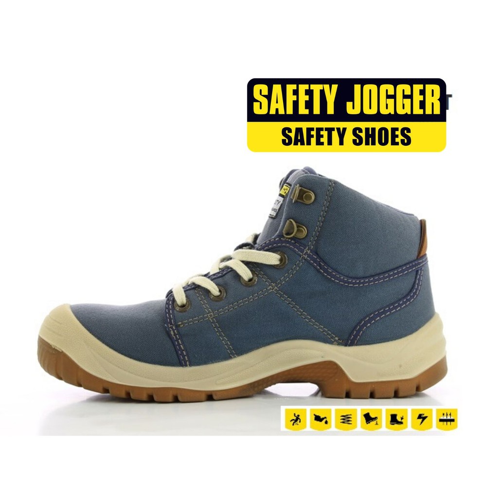 Sepatu Safety JOGGER DESERT BLUE S1P SRC