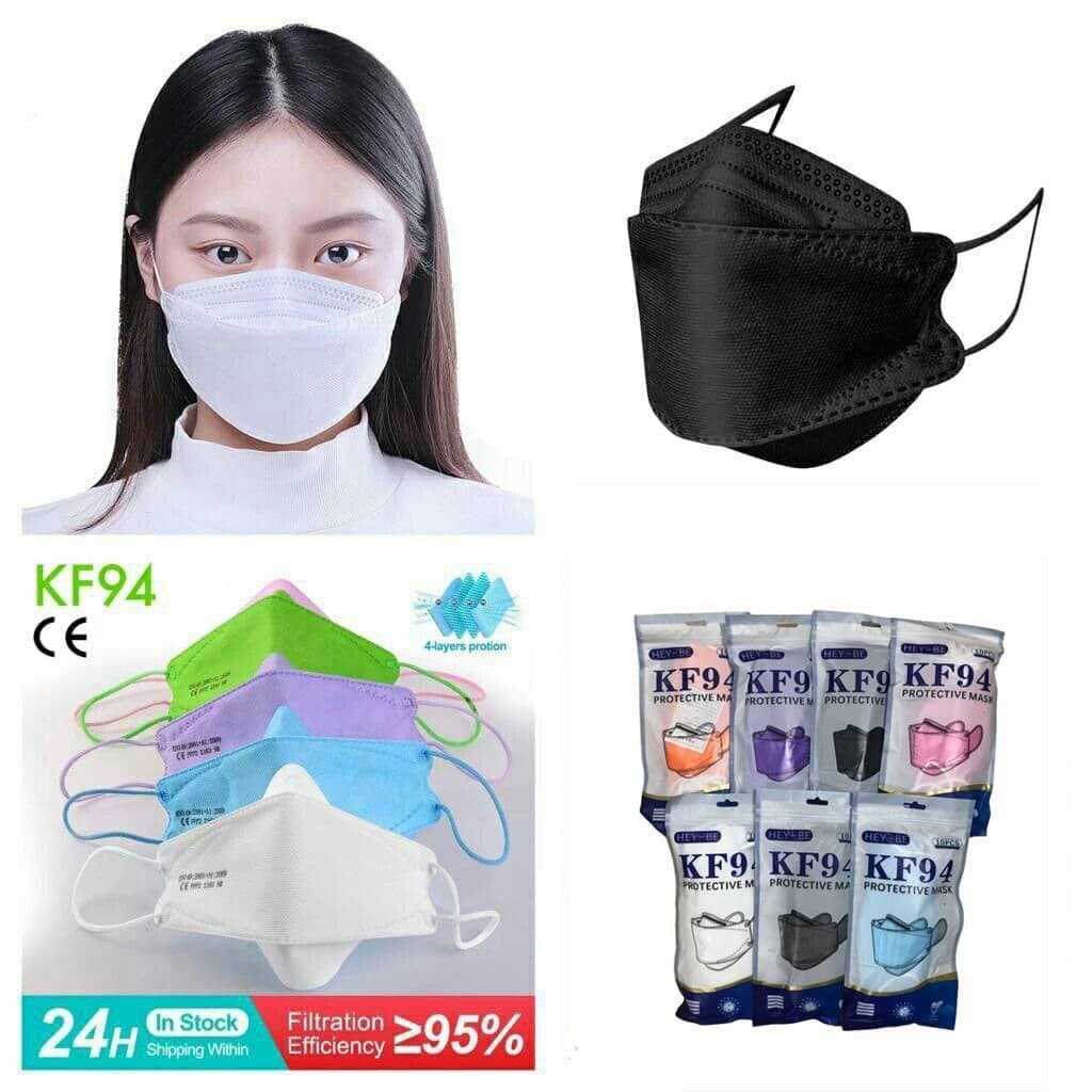 KF94 MASKER 4PLY KOREA ISI 10PCS 7 WARNA PREMIUM MASKER ISI 10 PCS [Emperor]