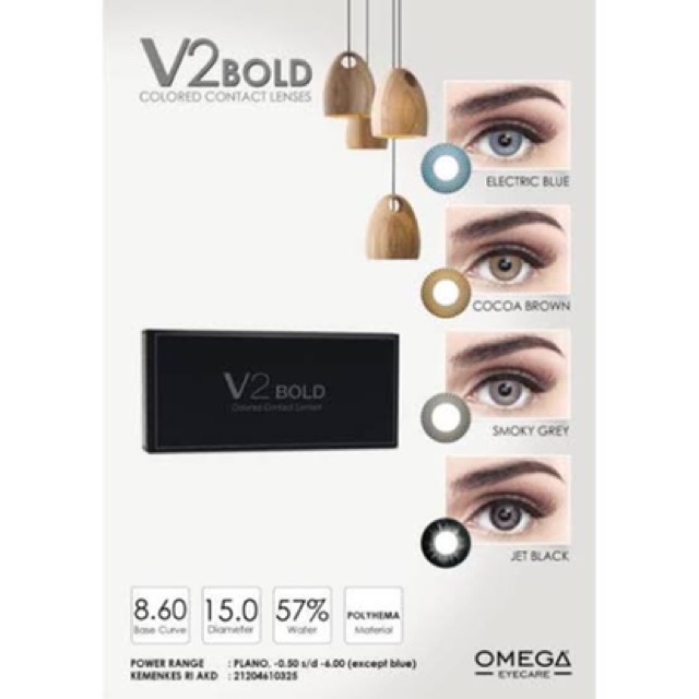 Softlens warna v2 bold / Softlens OMEGA V2 Bold