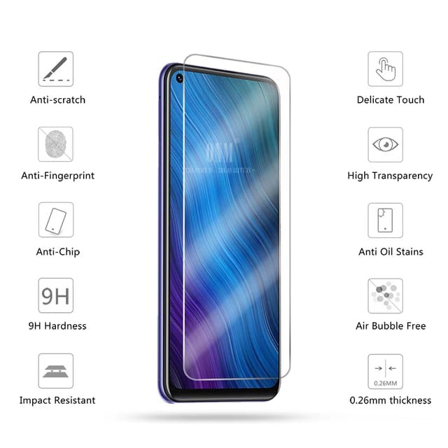 SAMSUNG A21S TEMPERED GLASS CLEAR ANTI GORES KACA