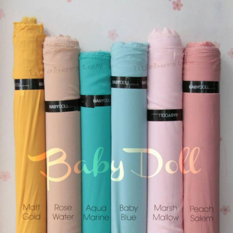 Baby Doll Ceruty Kain Meteran