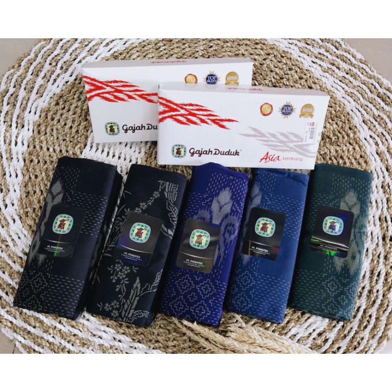 SARUNG PRIA DEWASA GAJAH DUDUK ASIA GAJAH DUDUK 4000 SPESIAL SONGKET