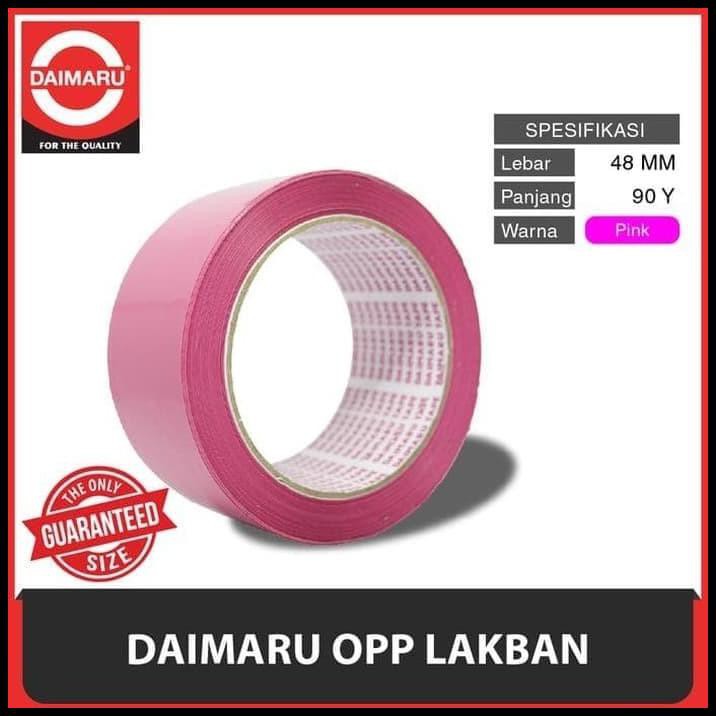 

Lakban Pink Daimaru 1 Karton 72Pcs 48Mm X 90Yard