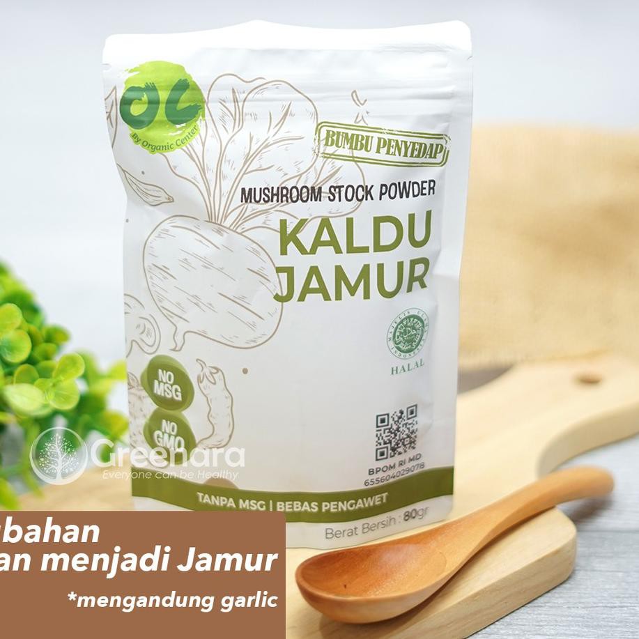 

Ayo Beli Organic Center Mushroom Stock Powder / Kaldu Jamur No MSG 3KD..