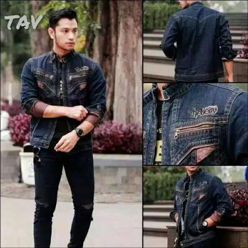 JAKET PRIA JEANS THE BERRY ORIGINAL