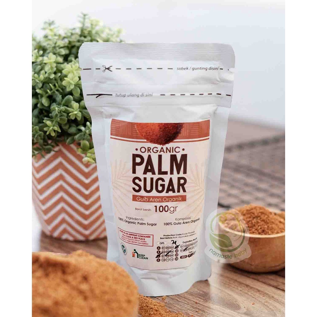 

ORGANIC PALM SUGAR - GULA AREN ORGANIK 100GR