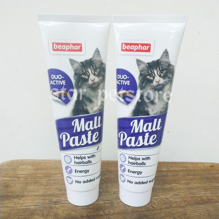 Vitamin Kucing Beaphar Malt Paste Hairball 100gr  Shopee Indonesia