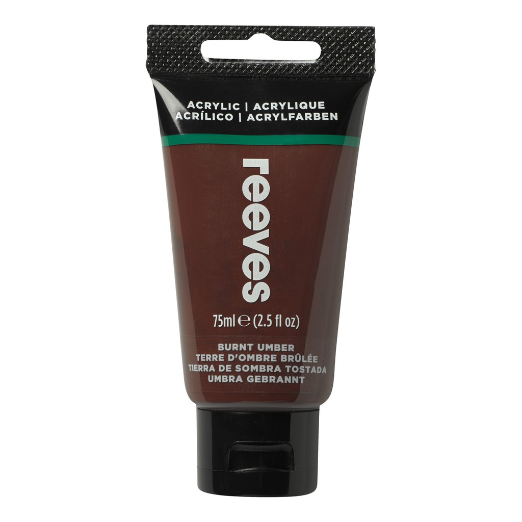 

REEVES ACRYLIC 75ML BURNT UMBER