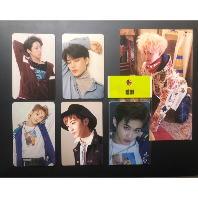 NCT 2018 FANPARTY RENJUN MARK CASHBEE CHERRY BOMB LIMITLESS PHOTOCARD POSTCARD STICKER PC