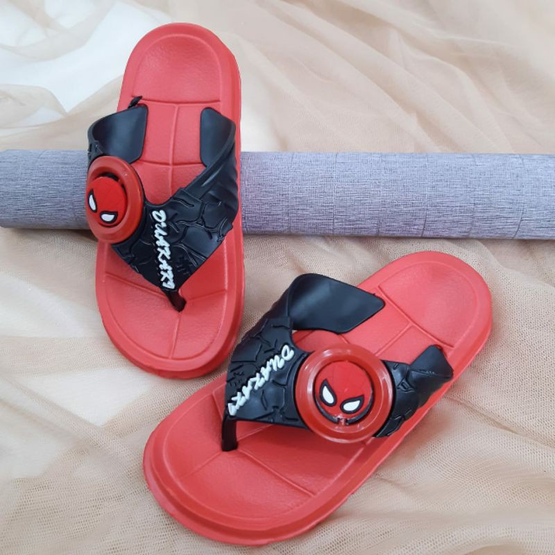 Sandal Japit Anak Laki Spiderman Terbaru 006-1S