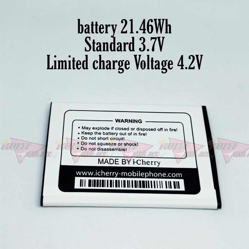 Battery Batre Batu Baterai i-Cherry iCherry C220 Duluxe