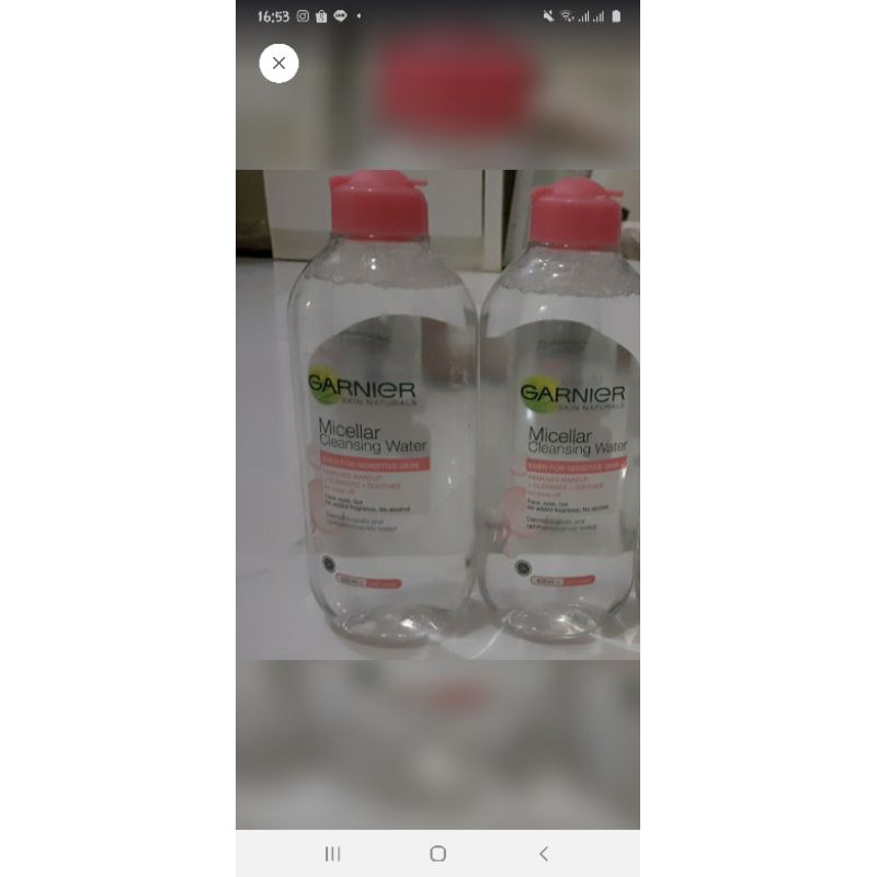 GARNIER MICELLAR WATER 400 ML