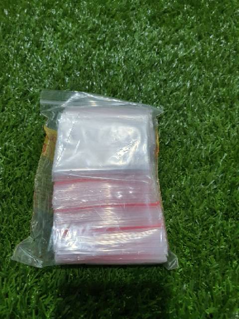 Plastik Klip 5X8CM Plastic Clip 5 X 8 Cm Ziplock Sebaguna Pe 5X8 cm Isi 100pc