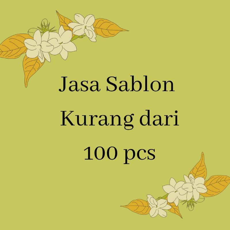 

JASA SABLON