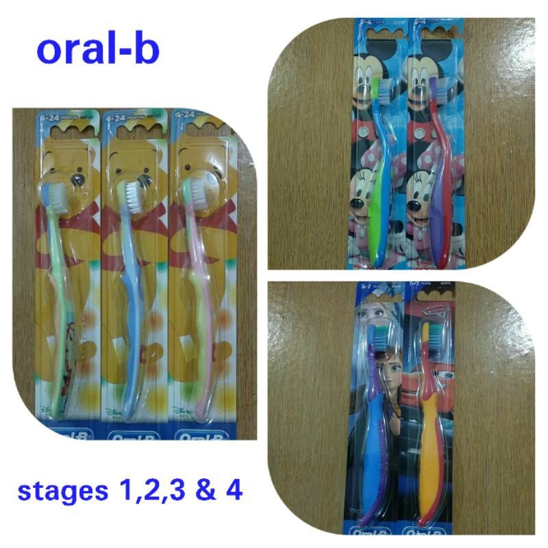 Jual Oral B Stage 1 2 3 4 Sikat Gigi Anak Stages Oralb Oral-b | Shopee ...