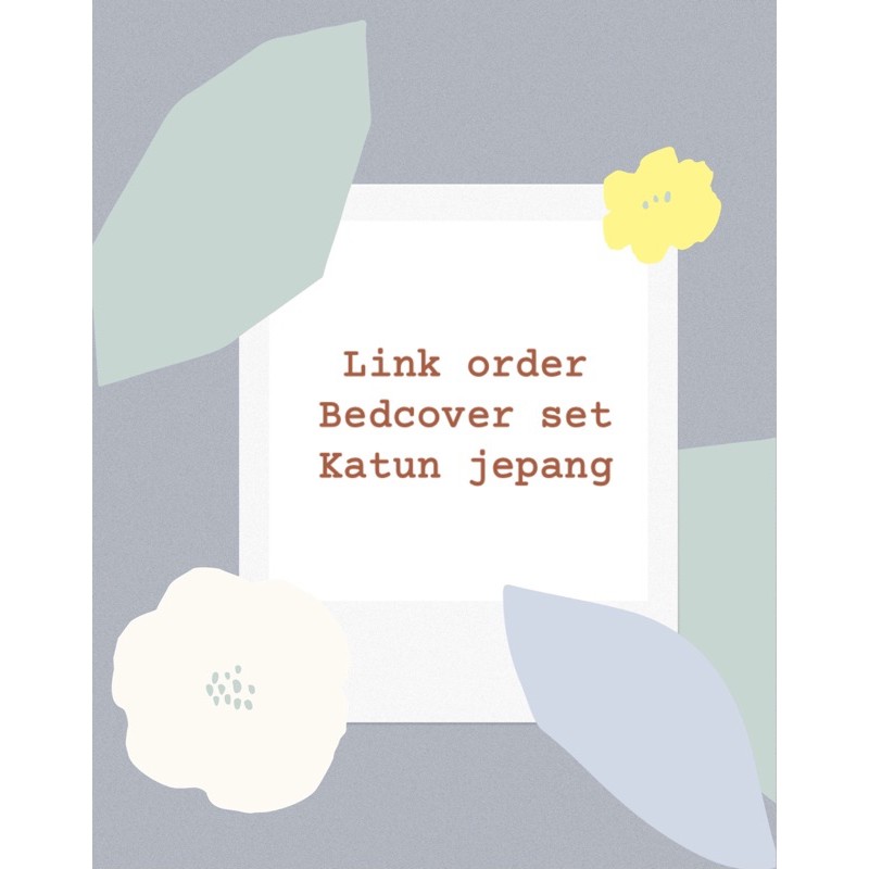 BEDCOVER SET KATUN JEPANG ANAK MOTIF ANIMAL JERAPAH, KUCING, DINO,Bear Semua Ukuran