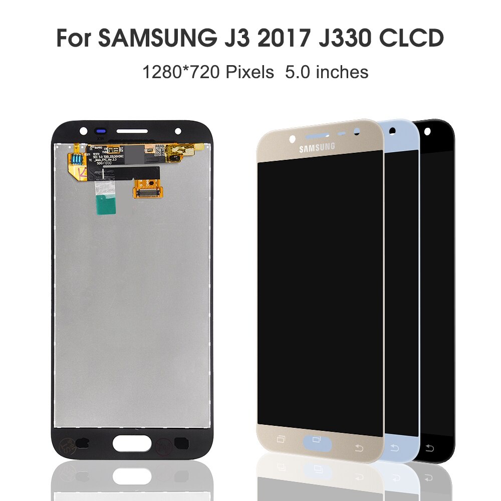 LCD SAMSUNG J3 PRO 2017 / J330 ORIGINAL ~ GLASS TOUCHSCREEN / LAYAR SENTUH