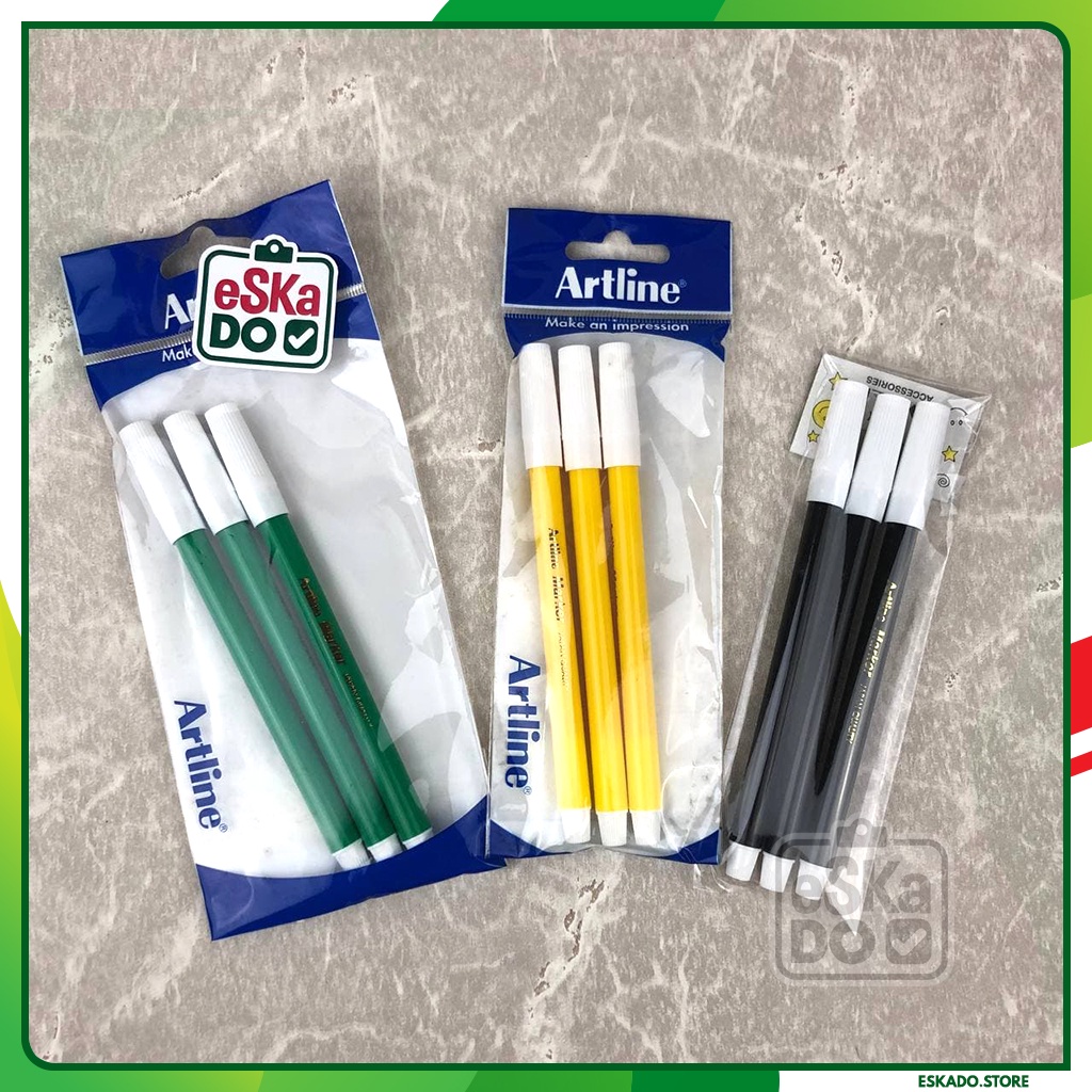 Spidol Artline ISI 3 / Marker Artline 3pcs