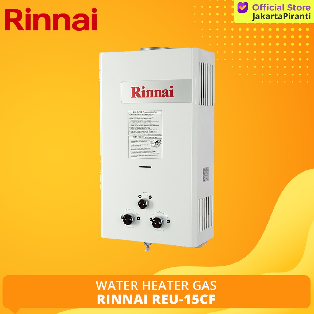 Pemanas Air Water Heater Gas Rinnai Reu 15cf Shopee Indonesia