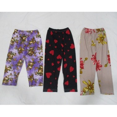 Celana Legging Anak Motif Corak Size S/Leging Celana Anak &amp; Balita