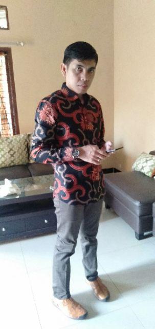 Baju Batik Pria // Batik Cowok // Batik Slimfit / Batik Modern // Batik Premium Cbs 623
