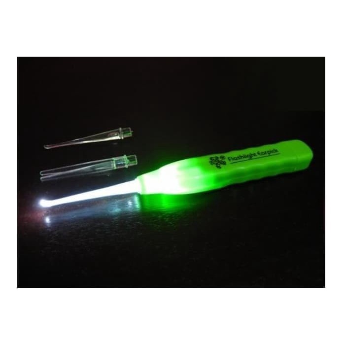 Korek Kuping LED Pembersih Telinga Senter Flashlight Earpick Alat Nyala Lampu Souvenir Murah Import