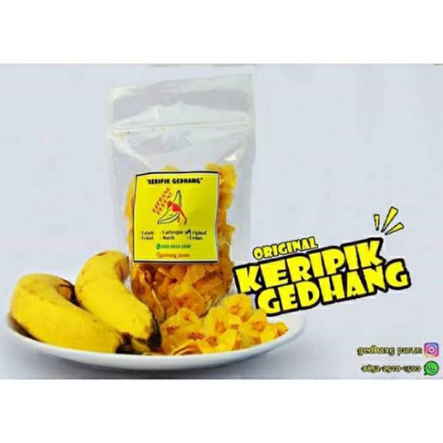 

Kripik pisang rasa