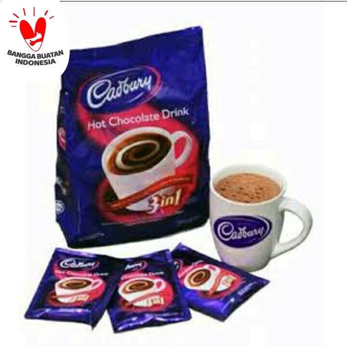 

LAINNYA-KEMASAN-MINUMAN- CADBURY HOT CHOCOLATE DRINK 30 GRAM CADBURY COKELAT SEDUH -MINUMAN-KEMASAN-