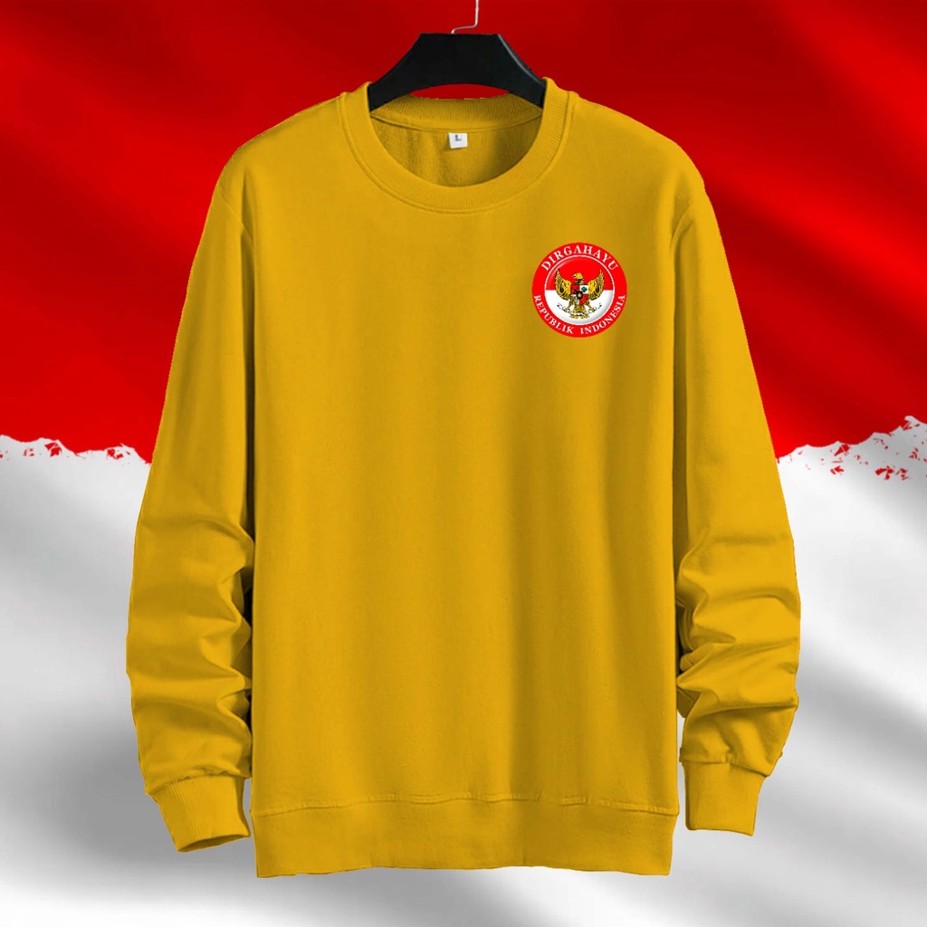 SWEATER UNISEX ( PRIA DAN WANITA ) SWEATER JUMBO, LOGO GARUDA