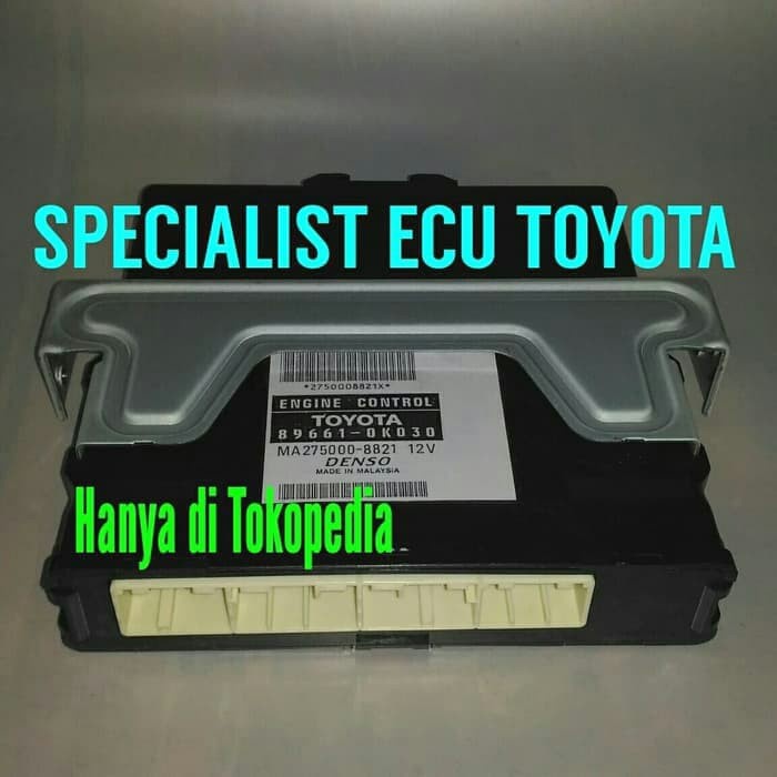89661-0K030 ECU Hilux Bensin Single Cabin TOYOTA Computer Engine OK030 (Kode A 007)