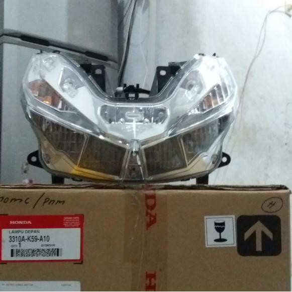 Lampu Reflektor Depan Vario 125 Vario 150 Esp Led 2016 2017 Ori Ahm Original Honda Shopee Indonesia