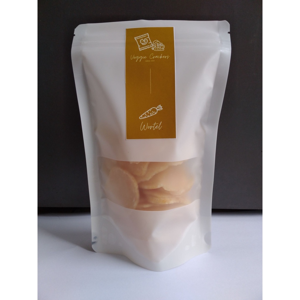 

Veggie Crackers - Kerupuk Sayur Wortel 100 gr