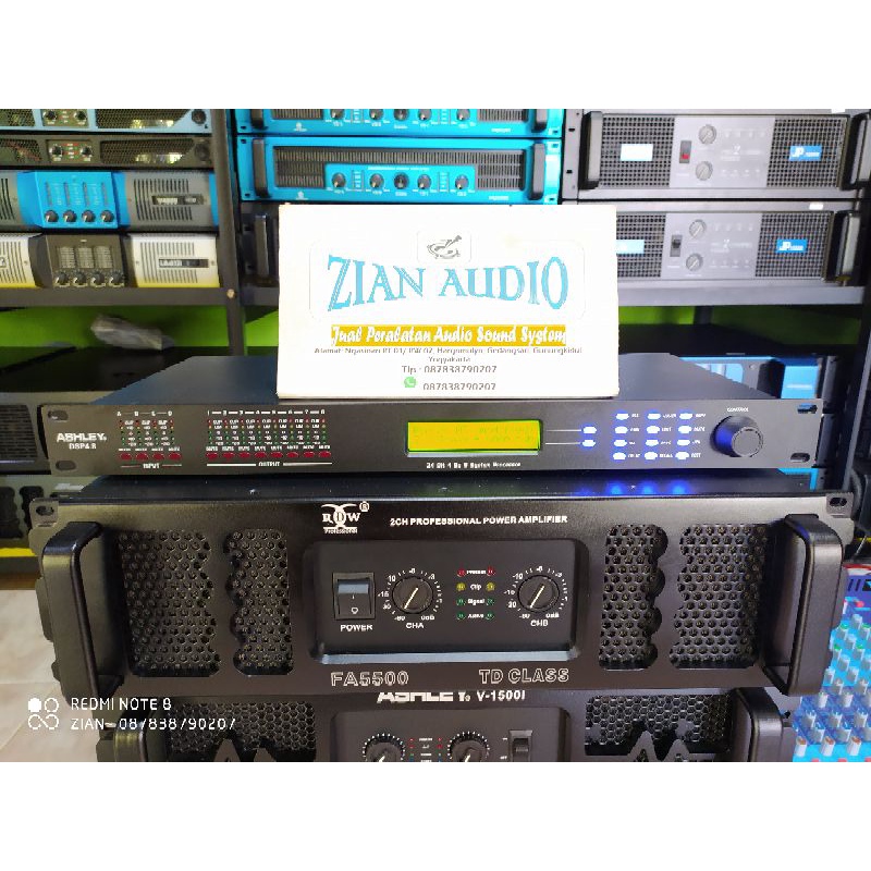 Power Amplifier RDW FA5500 kwalitas Original(zian audio)