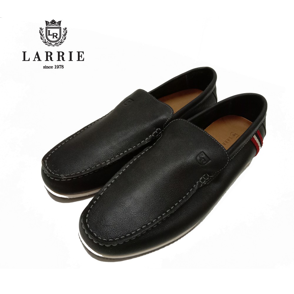 LR Larrie Men Black Loafers 951600-PI1-1ID BLACK