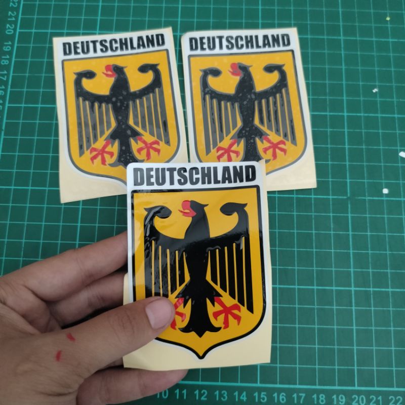 Sticker Deutchland Jerman