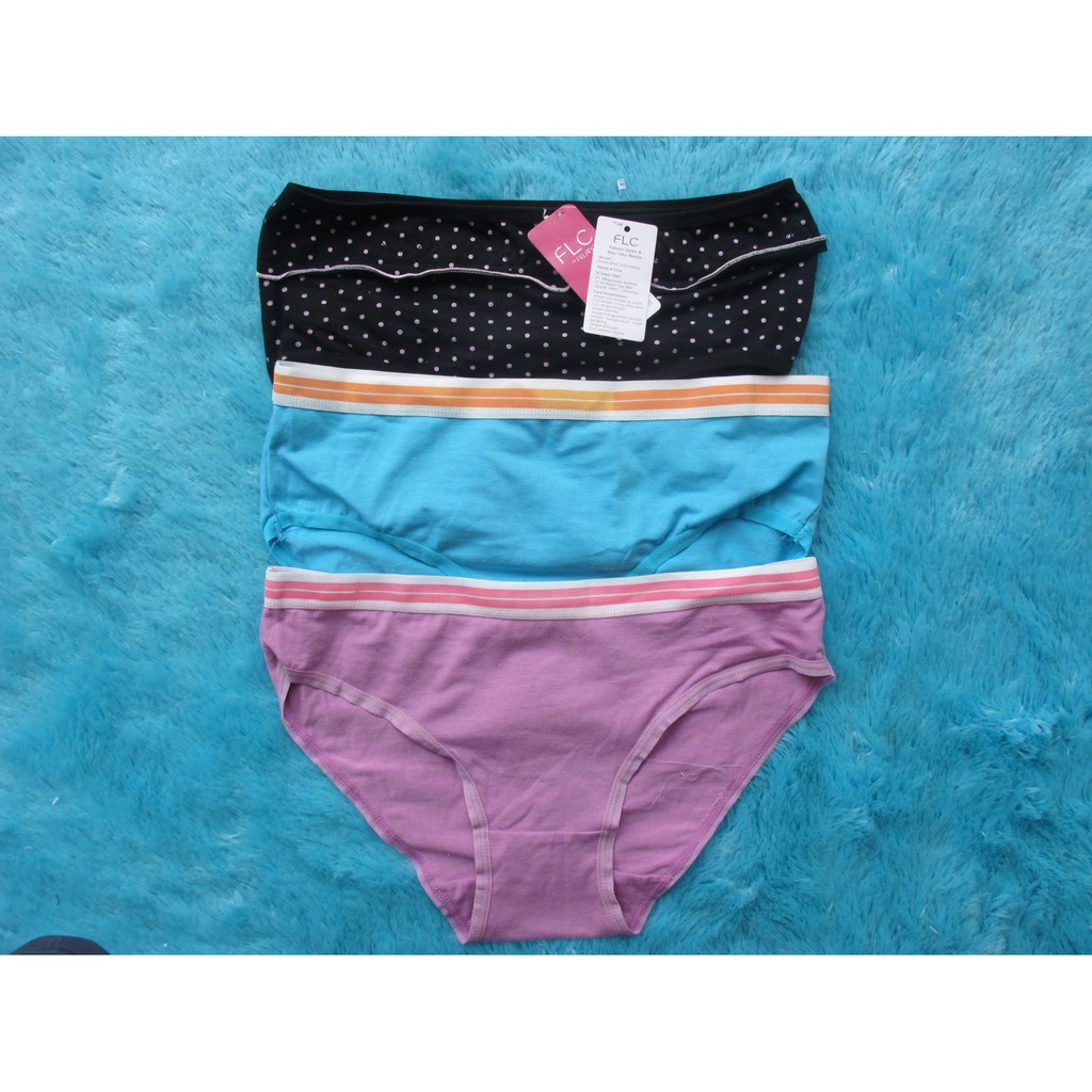 CELANA DALAM KATUN WANITA FELANCY 033 BLE COTTON PANTY SIZE M - BAHAN KATUN ADEM