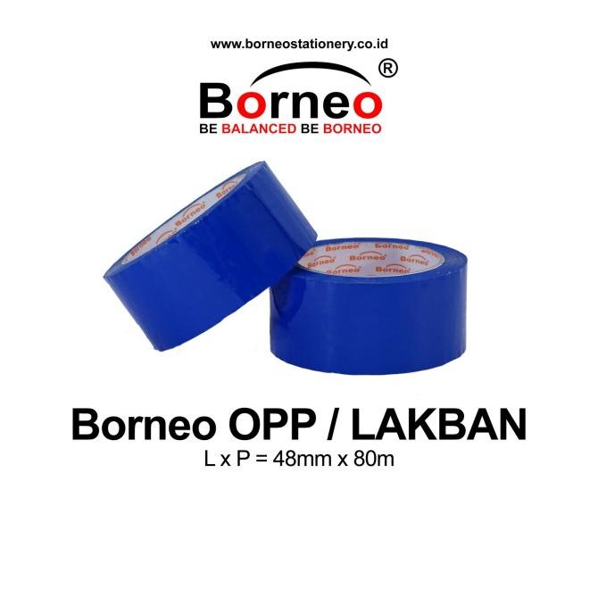 

72 ROLL - Borneo OPP Lakban Warna 48 mm x 90 Yard