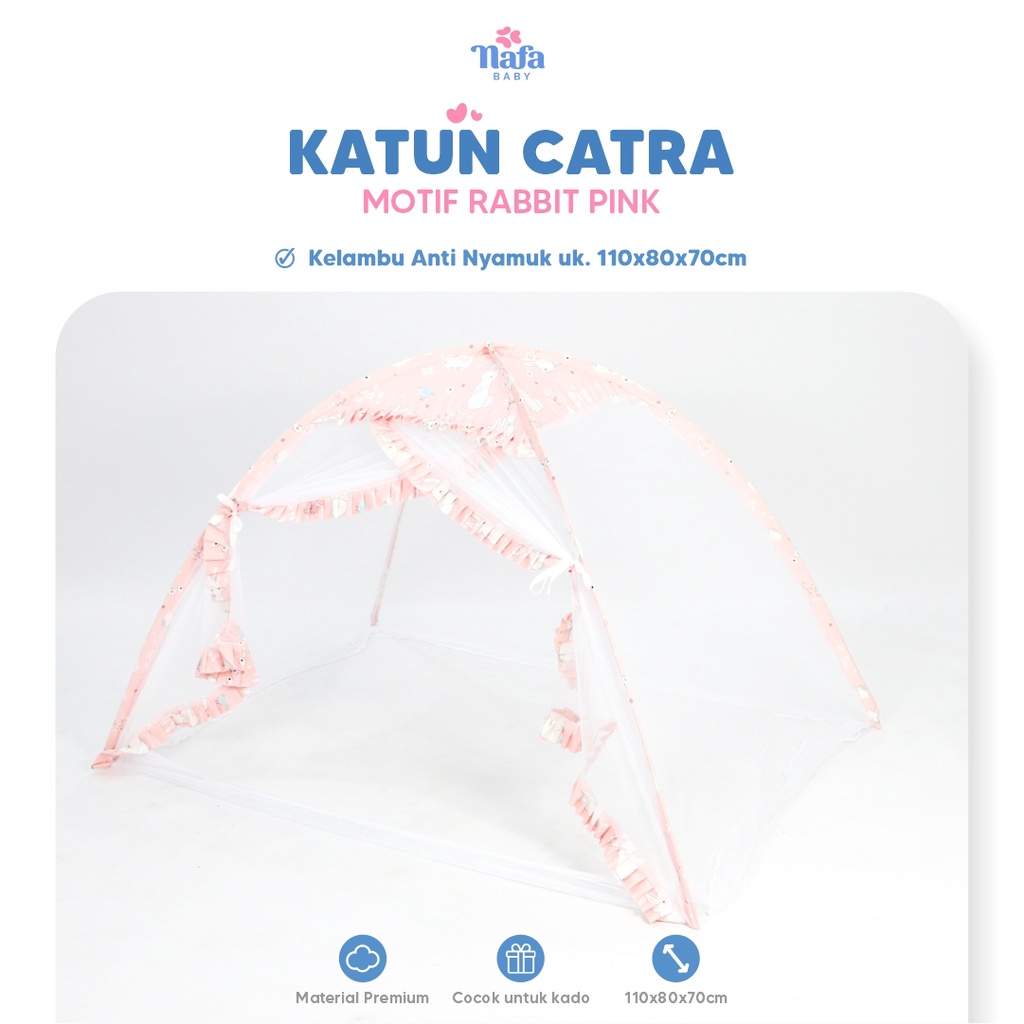 NAFA BABY - Kelambu Tenda Bayi | Kelambu Tidur | Kelambu Bayi Lipat | Kelambu Anti Nyamuk Motif