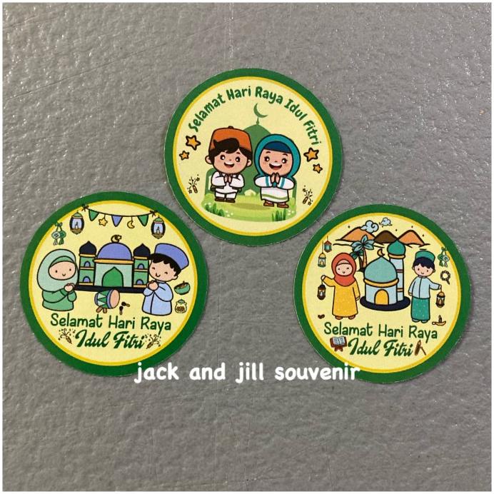 

Sticker Idul Fitri Lebaran Hampers 6Cm/Stiker Idul Fitri Toples Kue Promo!!!R30F