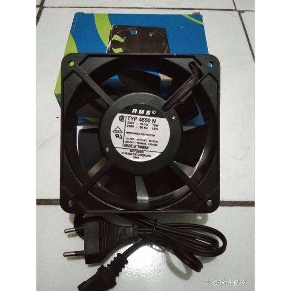 Fan AC AMS 12CM AC 220V ball bearing MADE IN TAIWAN