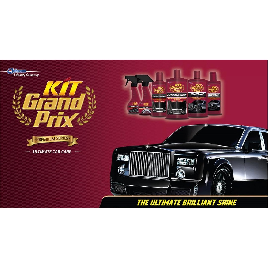 KIT Grand Prix Speed Detailer 400 ml / Efek Daun Talas Lebih Lama